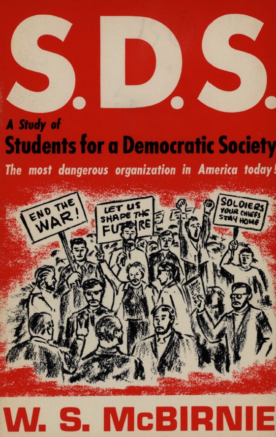 Book Cover of S.D.S., A STUDY OF STUDENTS FOR A DEMOCRATIC SOCIETY