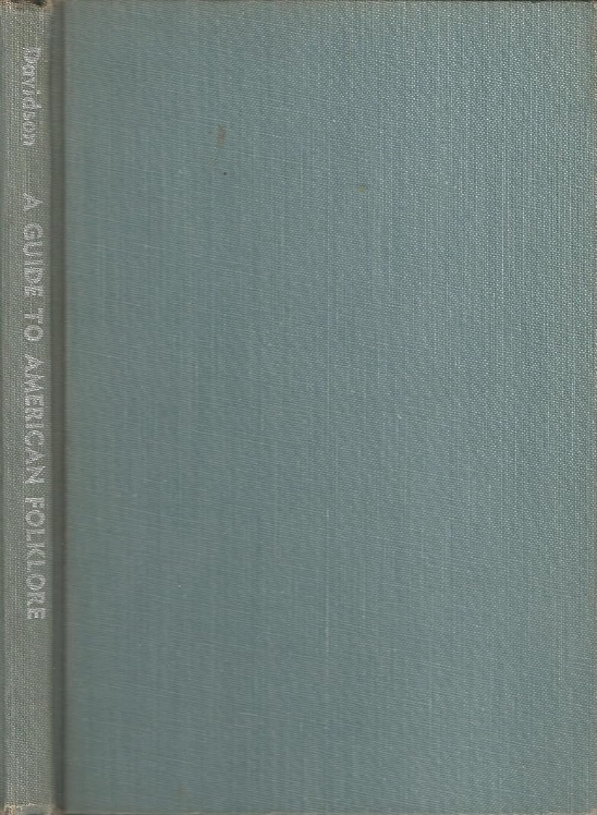 Book Cover of A GUIDE TO AMERICAN FOLKLORE