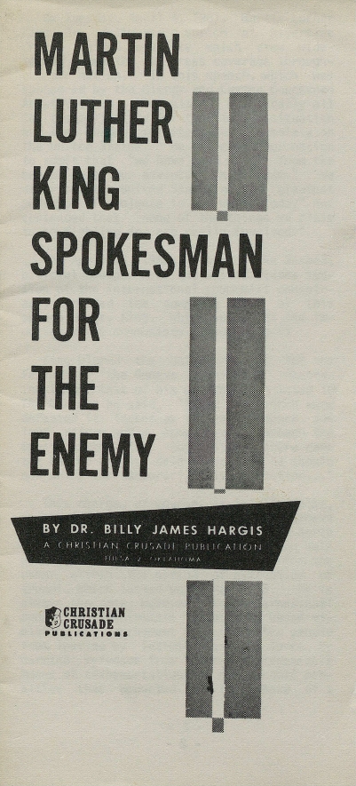 Book Cover of MARTIN LUTHER KING—SPOKESMAN FOR THE ENEMY