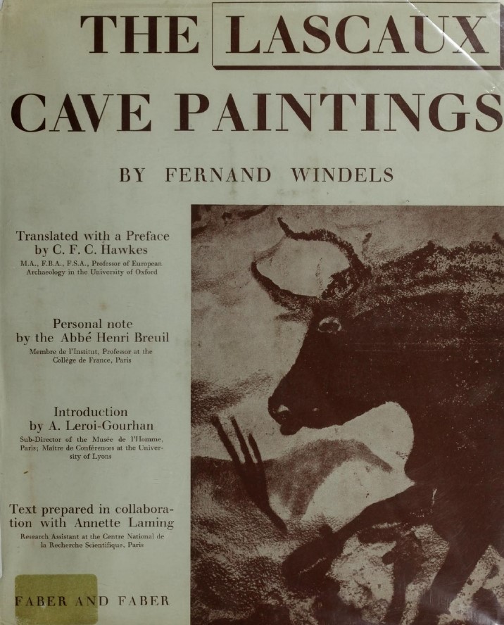Book Cover of THE LASCAUX CAVE PAINTINGS