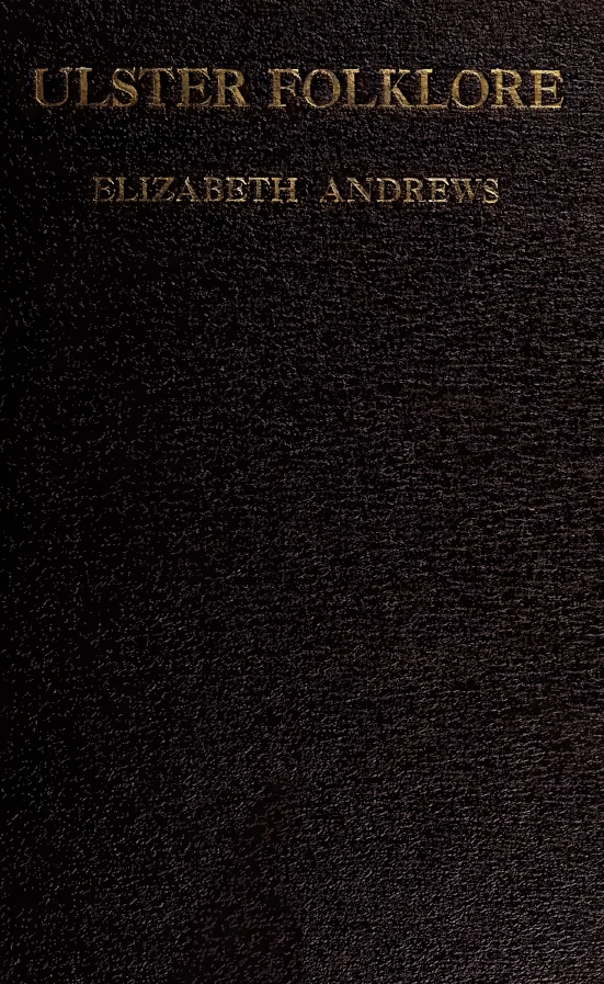 Book Cover of ULSTER FOLKLORE