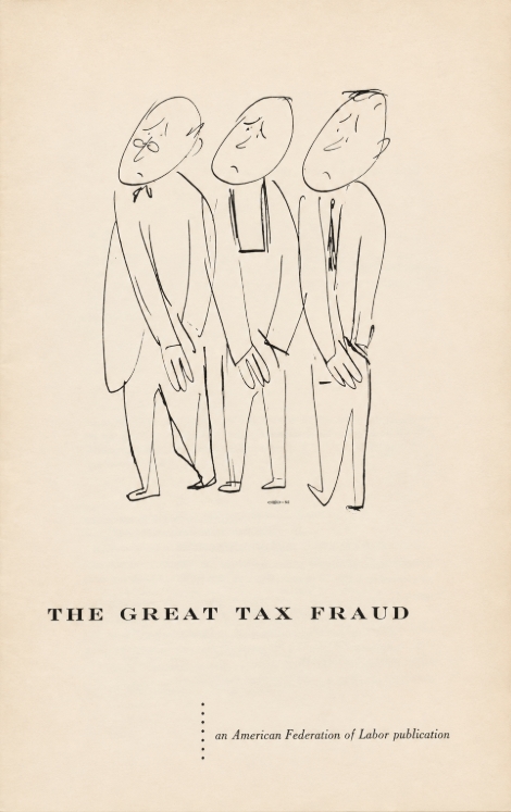 Book Cover of THE GREAT TAX FRAUD