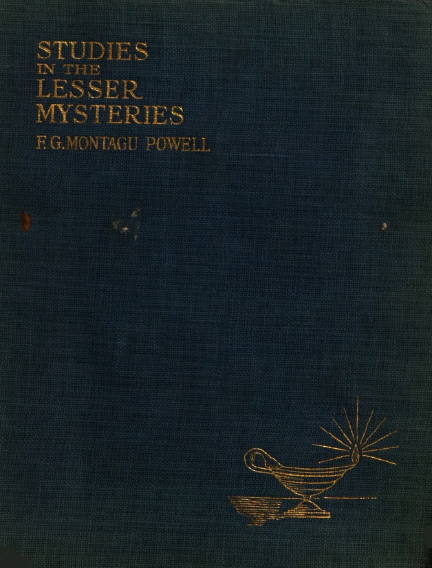 Book Cover of STUDIES IN THE LESSER MYSTERIES