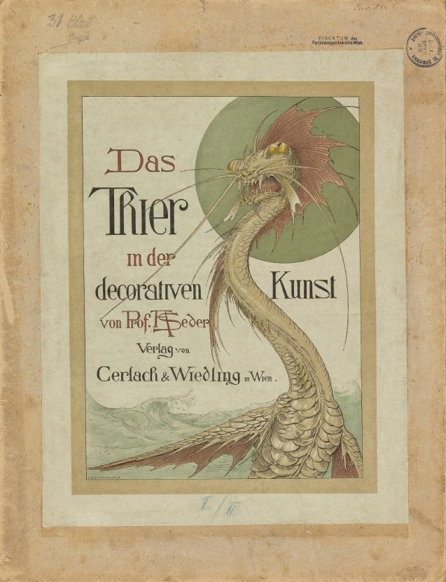 Book Cover of DAS THIER IN DER DECORATIVEN KUNST