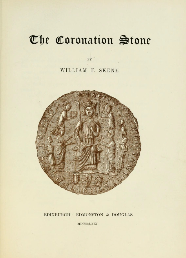Book Cover of THE CORONATION STONE