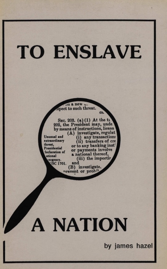 Book Cover of TO ENSLAVE A NATION
