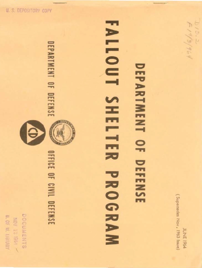 Book Cover of FALLOUT SHELTER PROGRAM