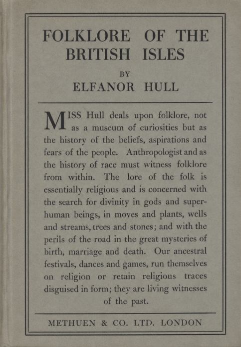 Book Cover of FOLKLORE OF THE BRITISH ISLES