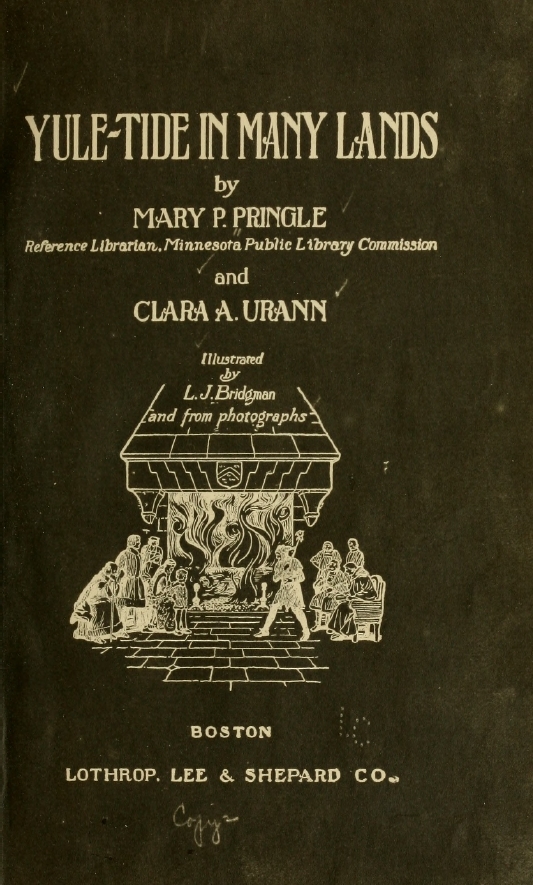 Book Cover of YULE-TIDE IN MANY LANDS
