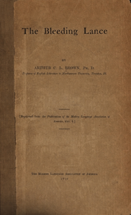 Book Cover of THE BLEEDING LANCE