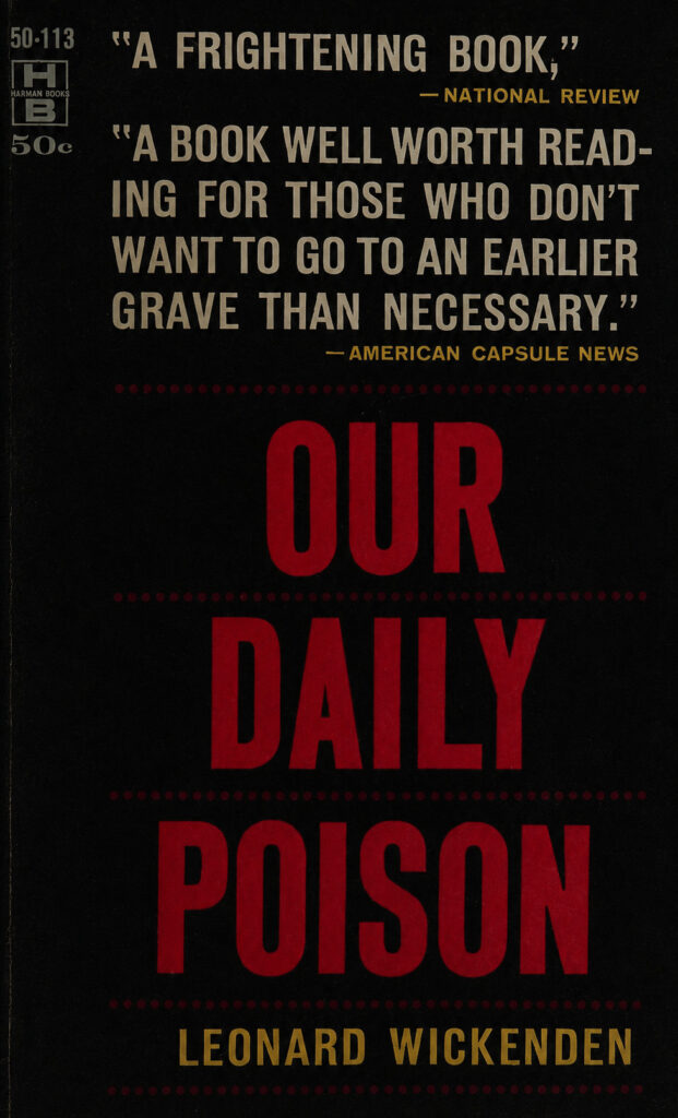 Book Cover of OUR DAILY POISON