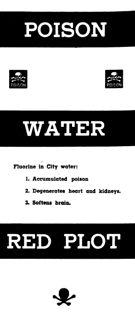 Book Cover of POISON WATER RED PLOT