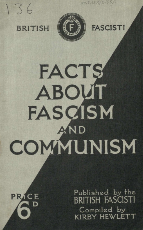 Book Cover of FACTS ABOUT FASCISM AND COMMUNISM