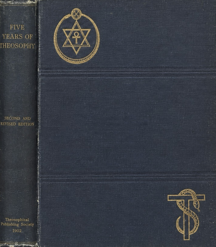 Book Cover of FIVE YEARS OF THEOSOPHY