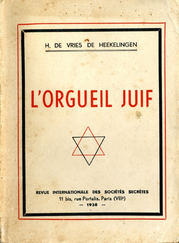 Book Cover of L’ORGUEIL JUIF