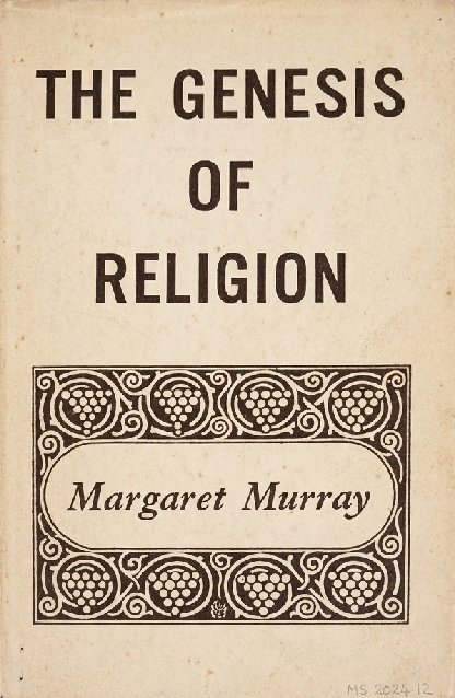 Book Cover of THE GENESIS OF RELIGION