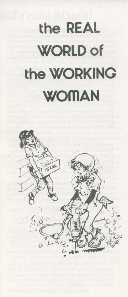 Book Cover of THE REAL WORLD OF WORKING WOMEN