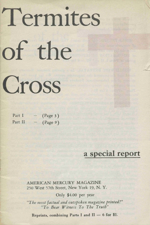 Book Cover of TERMITES OF THE CROSS: A SPECIAL REPORT