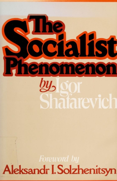 Book Cover of THE SOCIALIST PHENOMENON