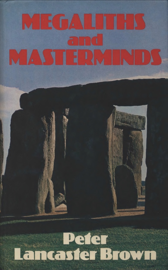 Book Cover of MEGALITHS AND MASTERMINDS