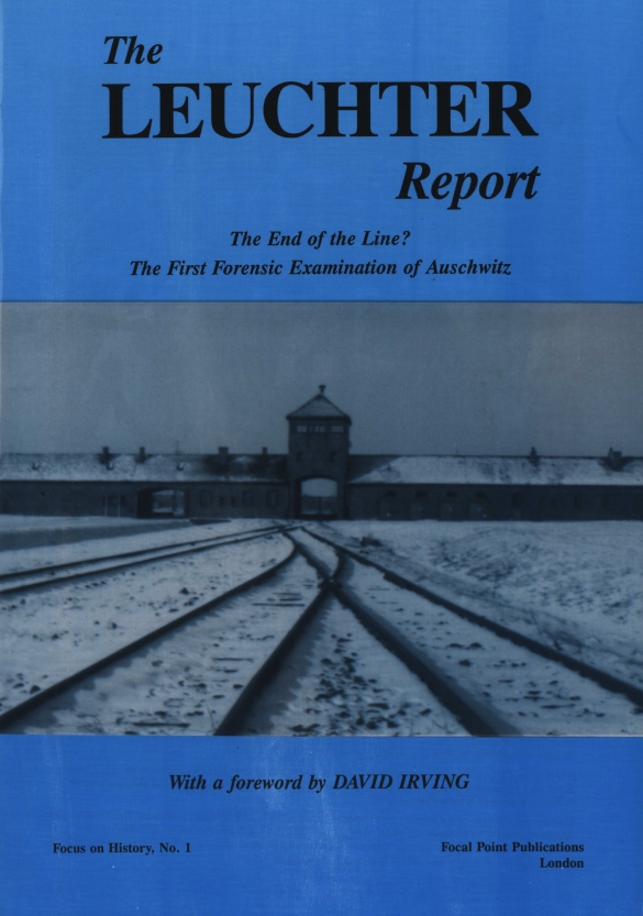 Book Cover of THE LEUCHTER REPORT