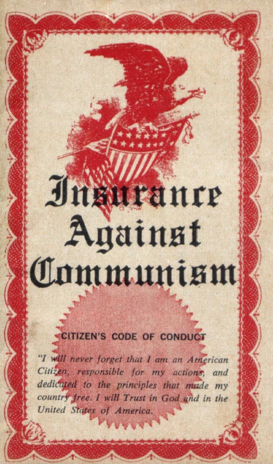 Book Cover of INSURANCE AGAINST COMMUNISM