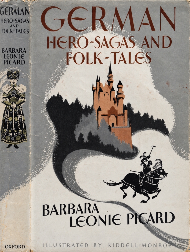 Book Cover of GERMAN HERO-SAGAS AND FOLK-TALES