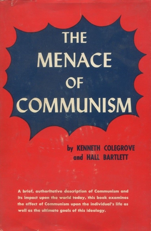 Book Cover of THE MENACE OF COMMUNISM