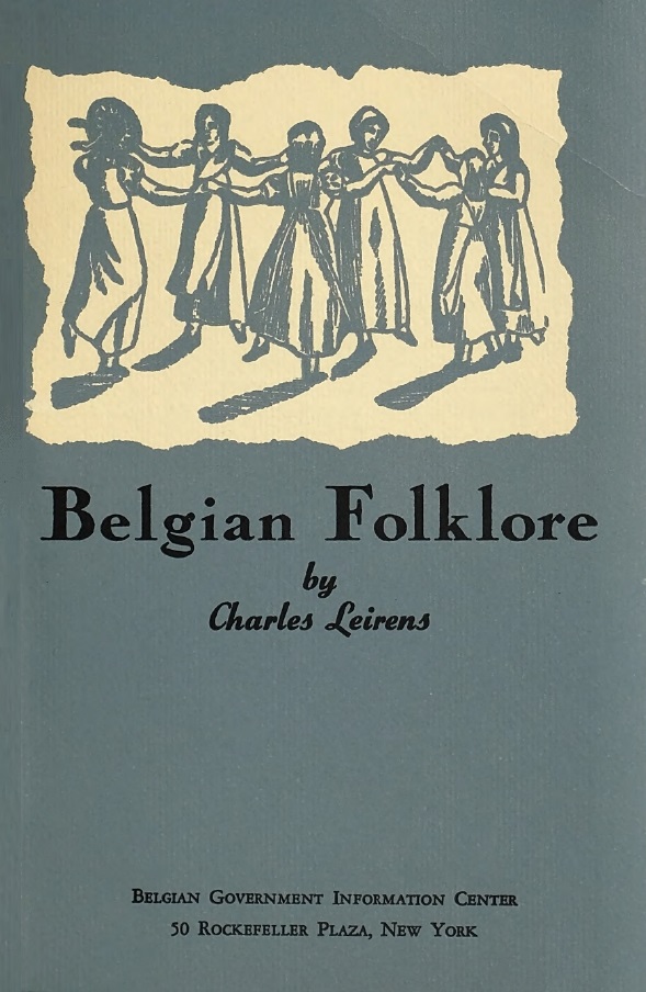Book Cover of BELGIAN FOLKLORE