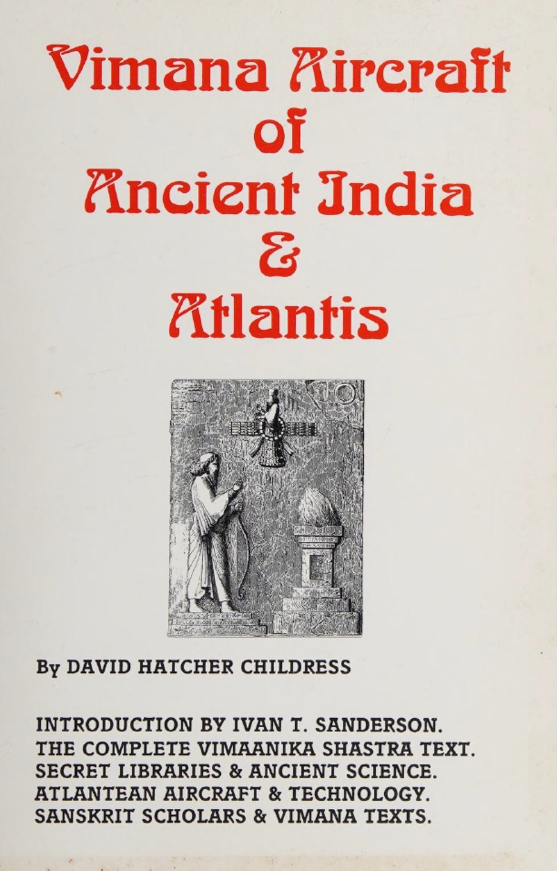 Book Cover of VIMANA AIRCRAFT OF ANCIENT INDIA & ATLANTIS
