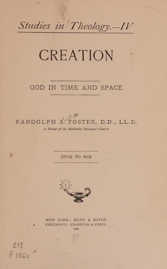 Book Cover of CREATION: GOD IN TIME AND SPACE