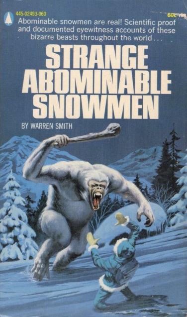 Book Cover of STRANGE ABOMINABLE SNOWMEN