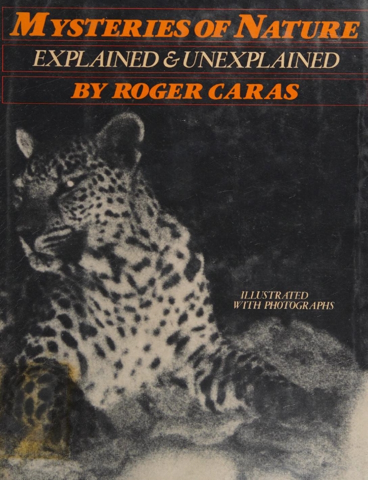 Book Cover of MYSTERIES OF NATURE – EXPLAINED AND UNEXPLANED