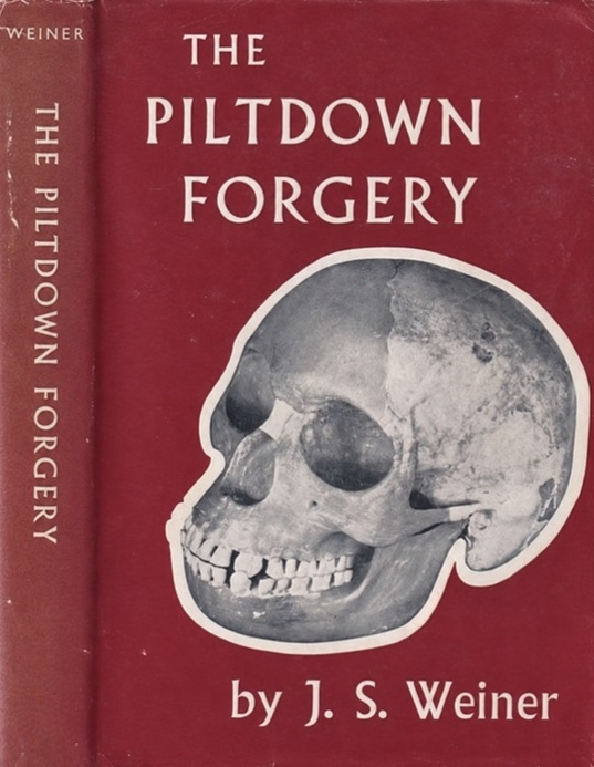 Book Cover of THE PILTDOWN FORGERY