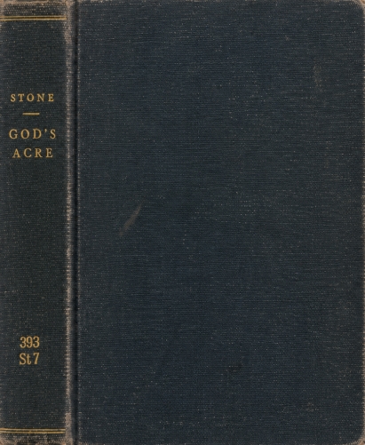 Book Cover of GOD’S ACRE; OR, HISTORICAL NOTICES RELATING TO CHURCHYARDS