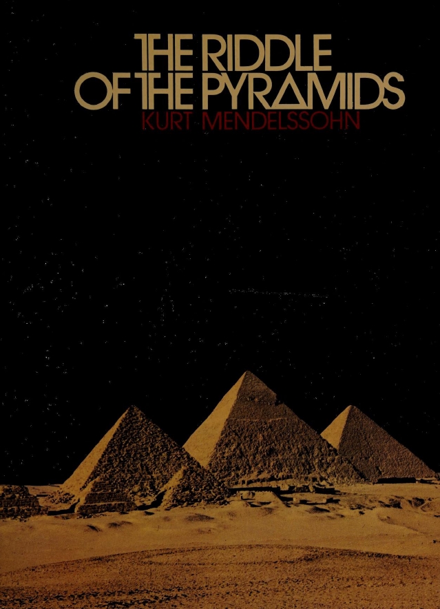 Book Cover of THE RIDDLE OF THE PYRAMIDS