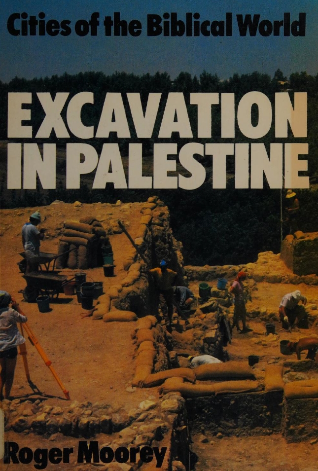 Book Cover of EXCAVATION IN PALESTINE