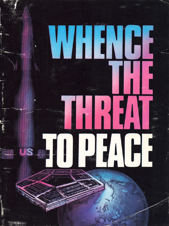 Book Cover of WHENCE THE THREAT TO PEACE