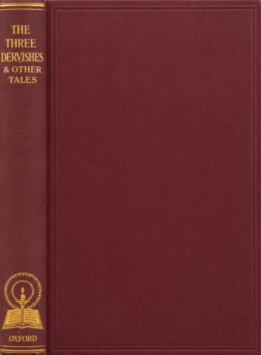 Book Cover of THE THREE DERVISHES AND OTHER PERSIAN TALES AND LEGENDS