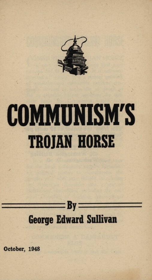 Book Cover of COMMUNISM’S TROJAN HORSE