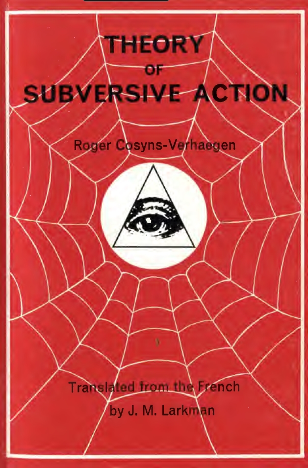 Book Cover of THEORY OF SUBVERSIVE ACTION: BEYOND LEGALITY AND THIS SIDE OF VIOLENCE