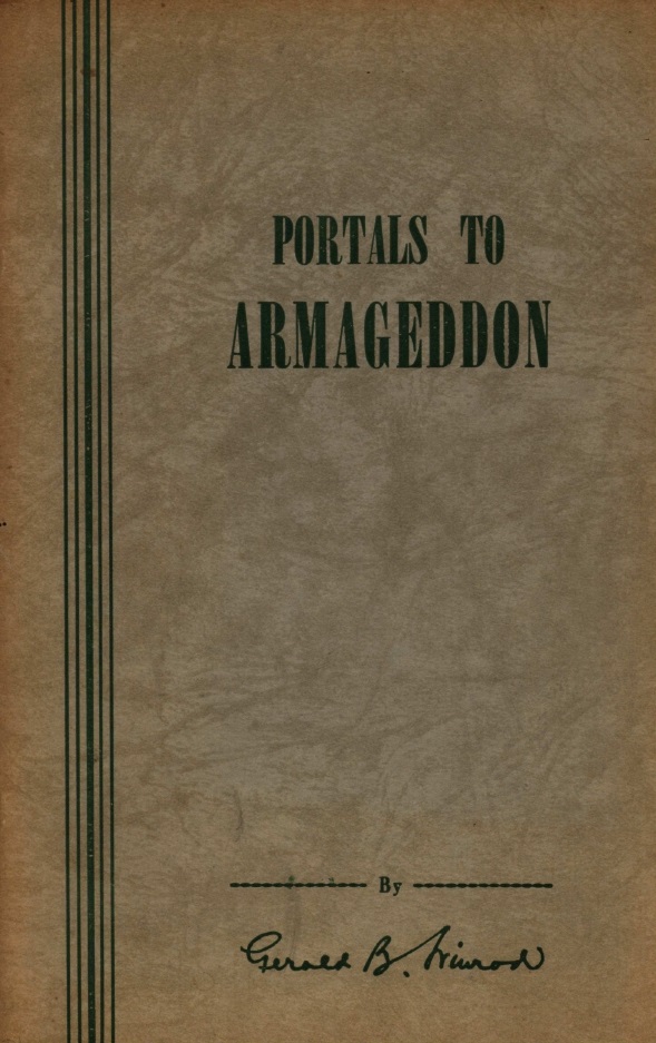 Book Cover of PORTALS TO ARMAGEDDON