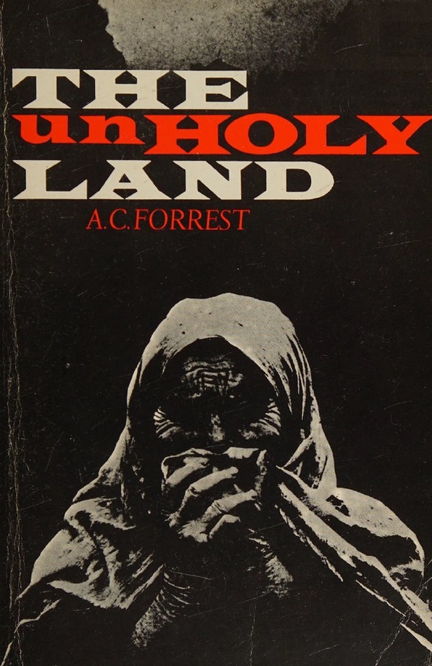 Book Cover of THE UNHOLY LAND