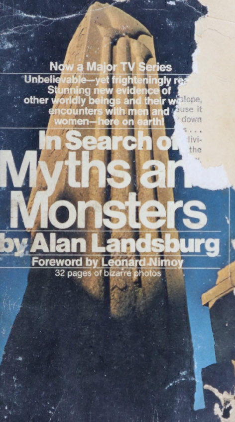 Book Cover of IN SEARCH OF MYTHS AND MONSTERS