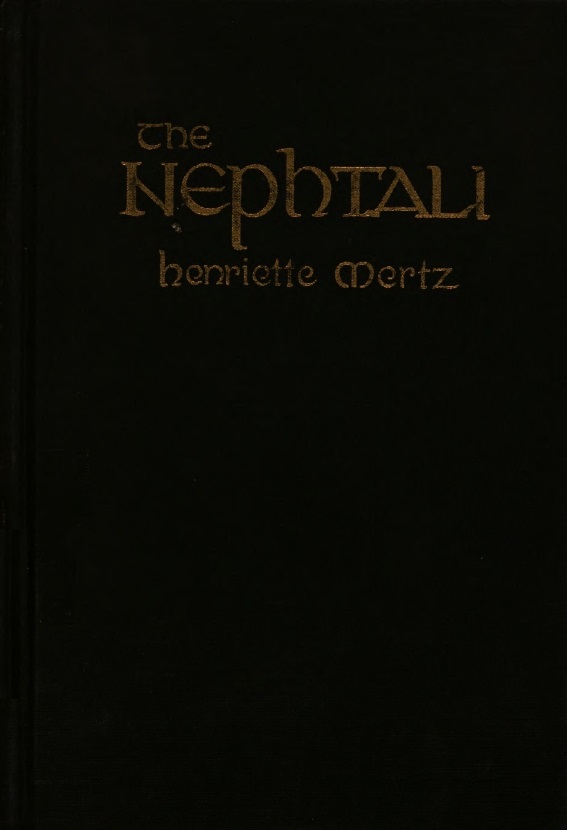 Book Cover of THE NEPHTALI: ONE LOST TRIBE