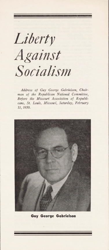Book Cover of LIBERTY AGAINST SOCIALISM