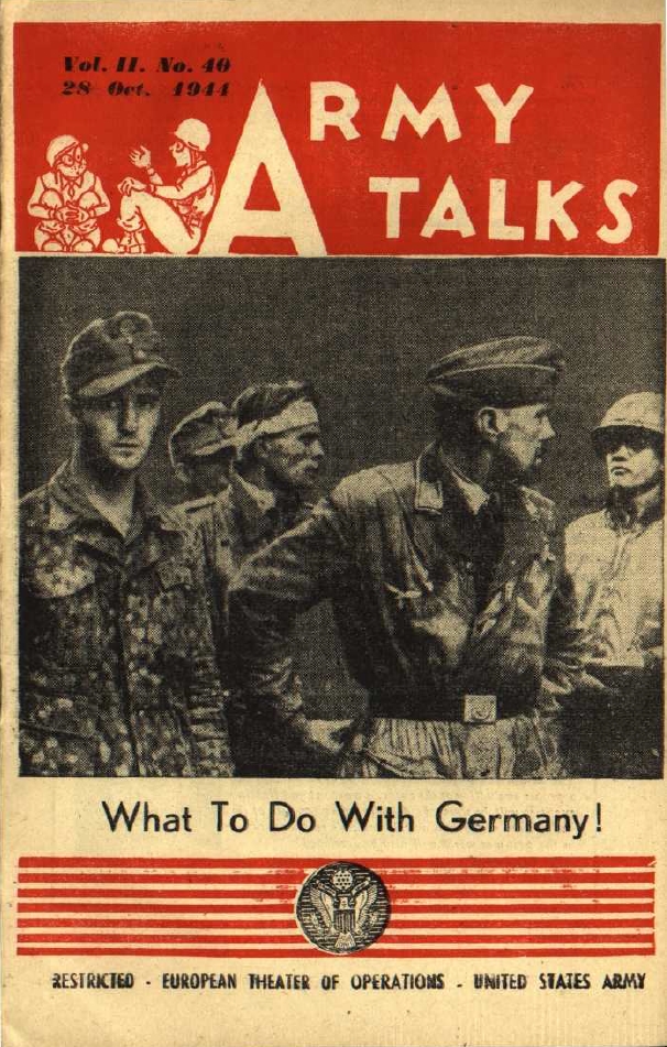 Book Cover of WHAT TO DO WITH GERMANY !