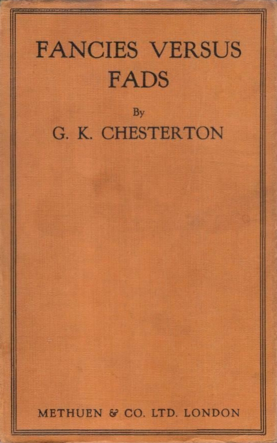 Book Cover of FANCIES VERSUS FADS