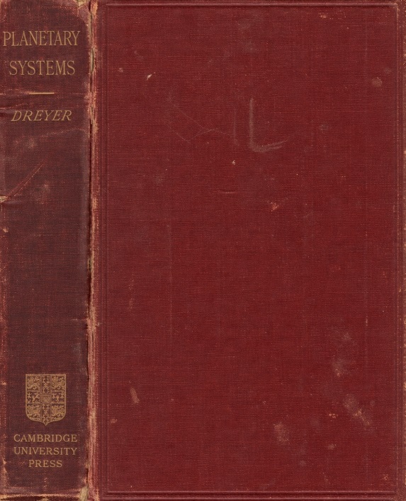 Book Cover of HISTORY OF THE PLANETARY SYSTEMS; FROM THALES TO KEPLER