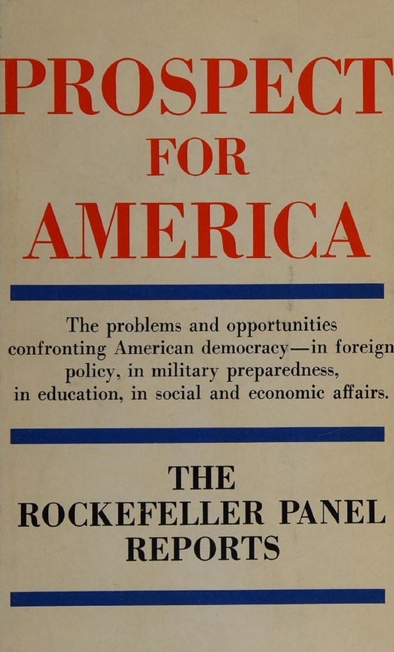 Book Cover of PROSPECTS FOR AMERICA